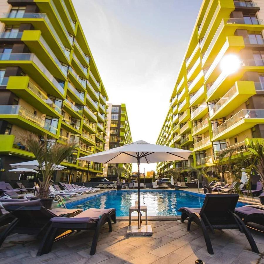 Apartamentele Select Alezzi Beach Resort Năvodari Kültér fotó